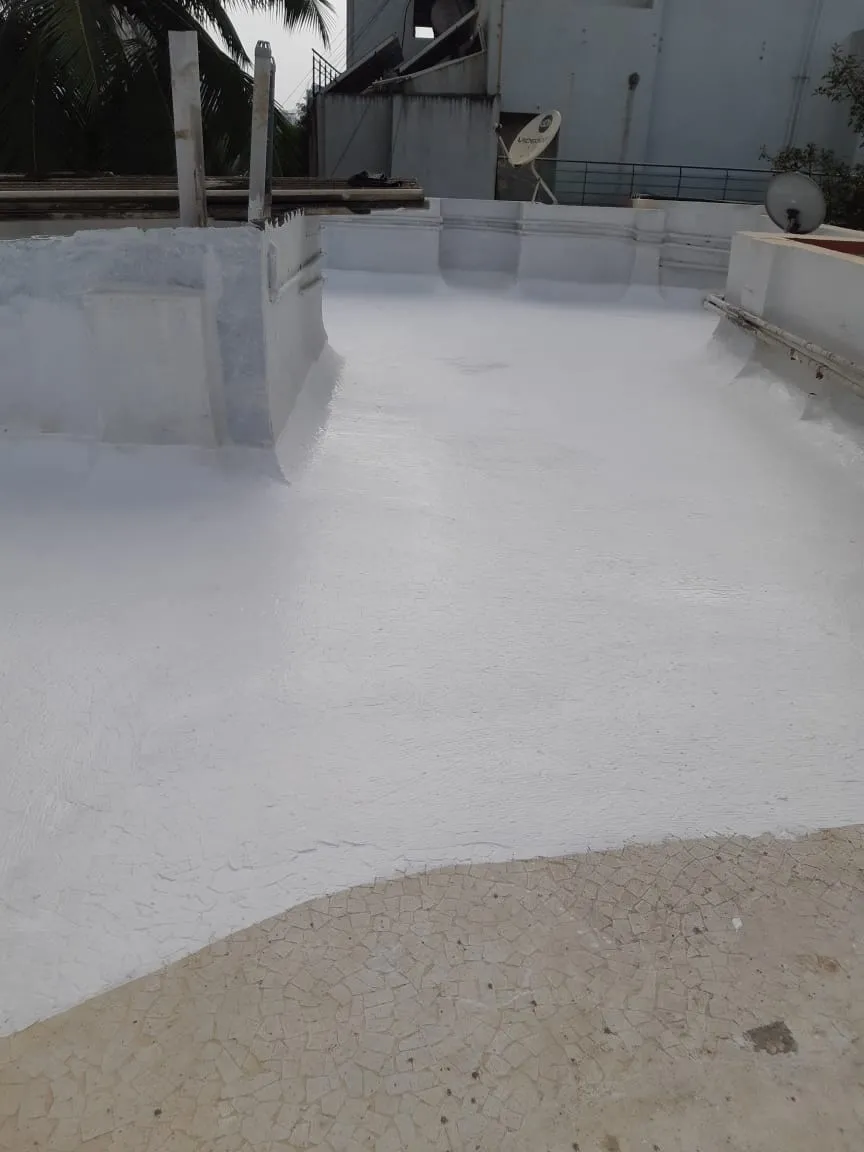 Waterproofing chemical coating — waterproofing project in Thane & Mumbai by Mahadev Waterproofing