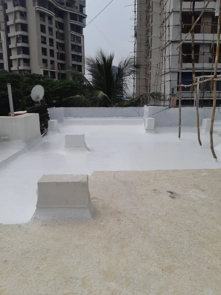 Waterproofing chemical coating — waterproofing project in Thane & Mumbai by Mahadev Waterproofing